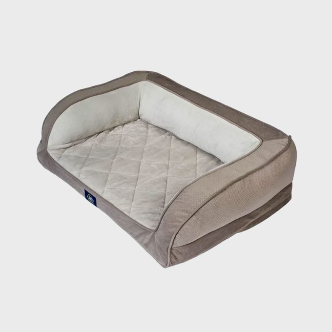 Serta Quilted Couch Pet Bed